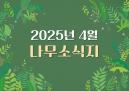 25년 4월 나무소식지